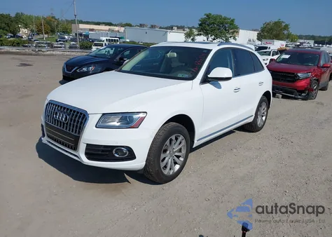 2016 Audi Q5 2.0T Premium z USA, uszkodzony, nr VIN WA1L2AFP8GA122167